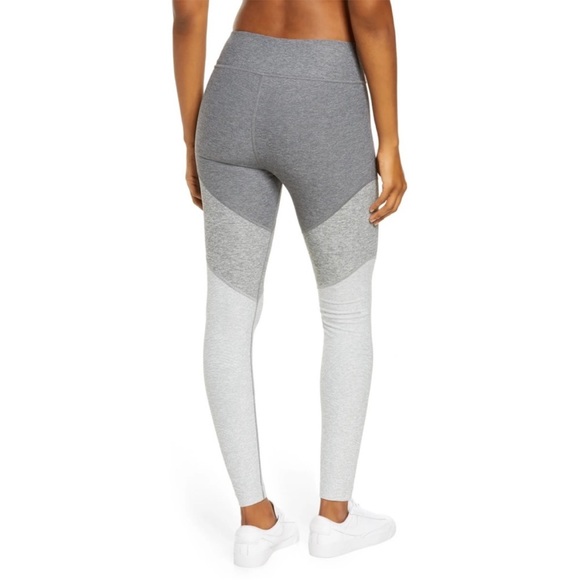 Outdoor Voices Gray Colorblock full length leggings Activewear - Picture 2 of 5
